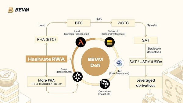 BEVM：比特大陆加持下的比特币Layer2，押注链上算力金融的战略布局