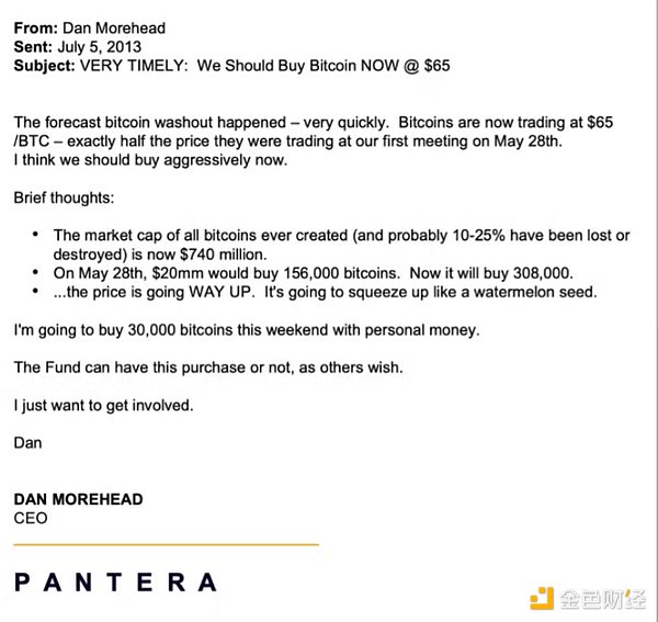 Pantera比特币基金千倍回报：十年回顾与未来展望